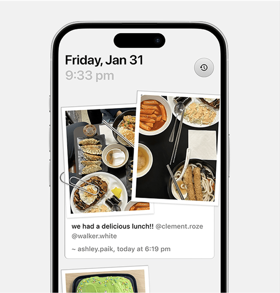 Souvenir homepage